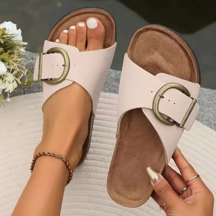 Fashion Platform Sponge Cake Slipper Women